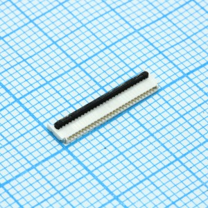 5034802800, Коннектор  FPC 28 контактов шаг 0.5мм угловой для поверхностного монтажа лента на катушке