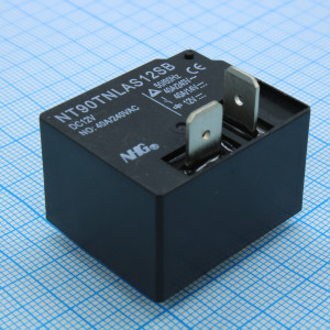 NT90T-N-L-A-S-DC12V-S-B, Реле силовое 40А один контакт на ызамыкание катушка 12В 2Вт
