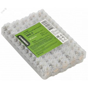 Зажим винтовой ЗВИ-5 1,5-4мм2 12пар GENERICA UZV10-005-004-K01-10-G