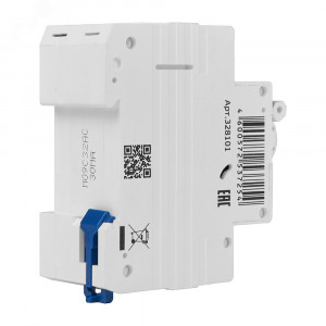 OptiDin D63-22C32-AC-У3 (2P, C32, 30mA, 4,5кА) 328101