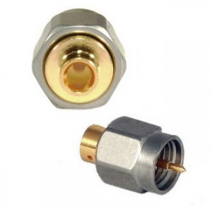 S-M015Q, Разъем высокочастотный, штекер SMA цанговый на кабель RG405