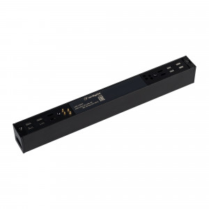 Светильник MAG-DOTS-25-L200-6W Warm3000 (BK, 30 deg, 24V, DALI) 046323, Светильник для магнитных треков шириной 25 мм, с управлением DALI. Мощность 6 Вт. Цвет свечения ТЁПЛЫЙ 3000K, световой поток 400лм, угол 30°, CRI>90. Корпус прямоугольный, металл, цвет черный, IP20. Размеры LxWxH 204x20x25 мм. Входное напряжение DC24V