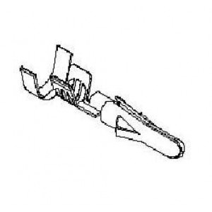 02-09-2170 (Mouser Reel), Штыревые и гнездовые соединители 093 M CRP BRAS LGINS 14-18A REEL/1000