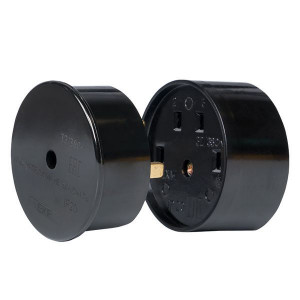 Разъем РШ-ВШ 32А 380В 3P+PE (ОУ) карболитовый черный PROxima AS-380-O-04