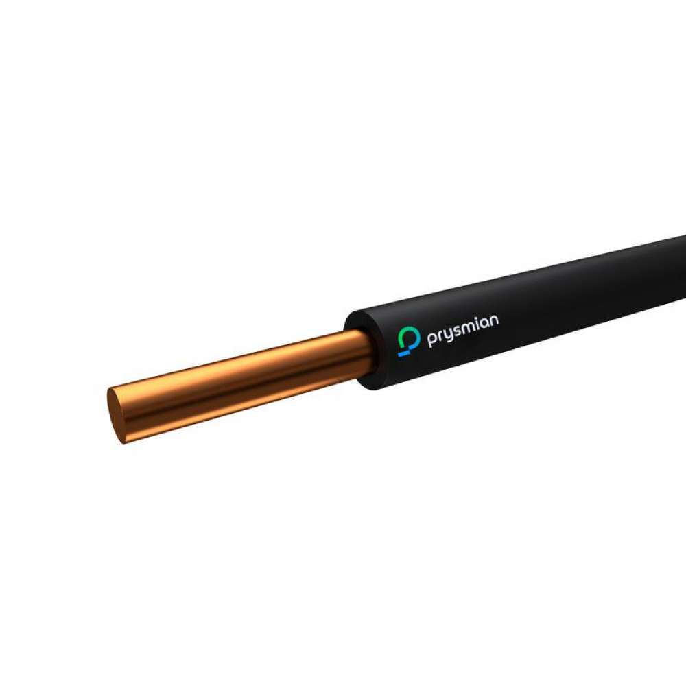 Изображение товара Провод ПуВнг(А)-LS 1х4 Ч в бухте 3.8 мм PVC 450 В для электропроводки