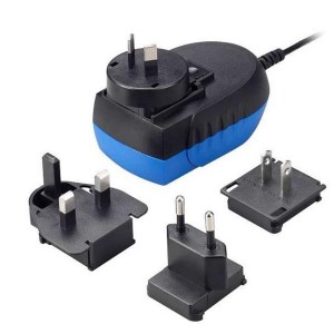 TR30RDM150-12G02-BK-BK-Level-VI, Адаптеры переменного тока настенного монтажа Switching Adapter, Level VI, Wallmount, Medical, 30 Watt, 80-264VAC Input, 15VDC Output, 2.0A, 5.5x2.5x12mm Straight, DC Cable 1220mm, UL1571 with OVP, Black-Black