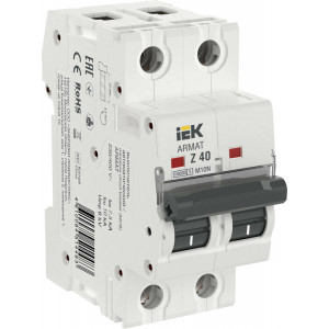 Автоматический выключатель ARMAT M10N 2P Z 40А AR-M10N-2-Z040