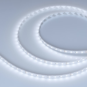 Лента RZ-A80-8mm 24V White6000 (8 W/m, IP20, 2835, 5m) 046012, Гибкая лента с фигурной платой в форме волны, легко изгибается на плоскости. Светодиоды smd 2835, 80 шт/м (400 шт на 5 м), белая плата 8мм, скотч 3М. Цвет ХОЛОДНЫЙ 6000 K. Питание 24 В, мощность 8 Вт/м (40 Вт на 5 м), угол 120°, цветопередача CRI>90. Разм