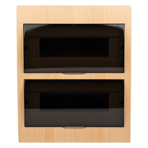 Щит ЩРН-П-24 IP41 светлое дерево PROxima pb40-n-24-light
