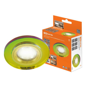 Светильник встраиваемый СВ 03-05 MR16 50Вт G5.3 мульти/золото SQ0359-0054