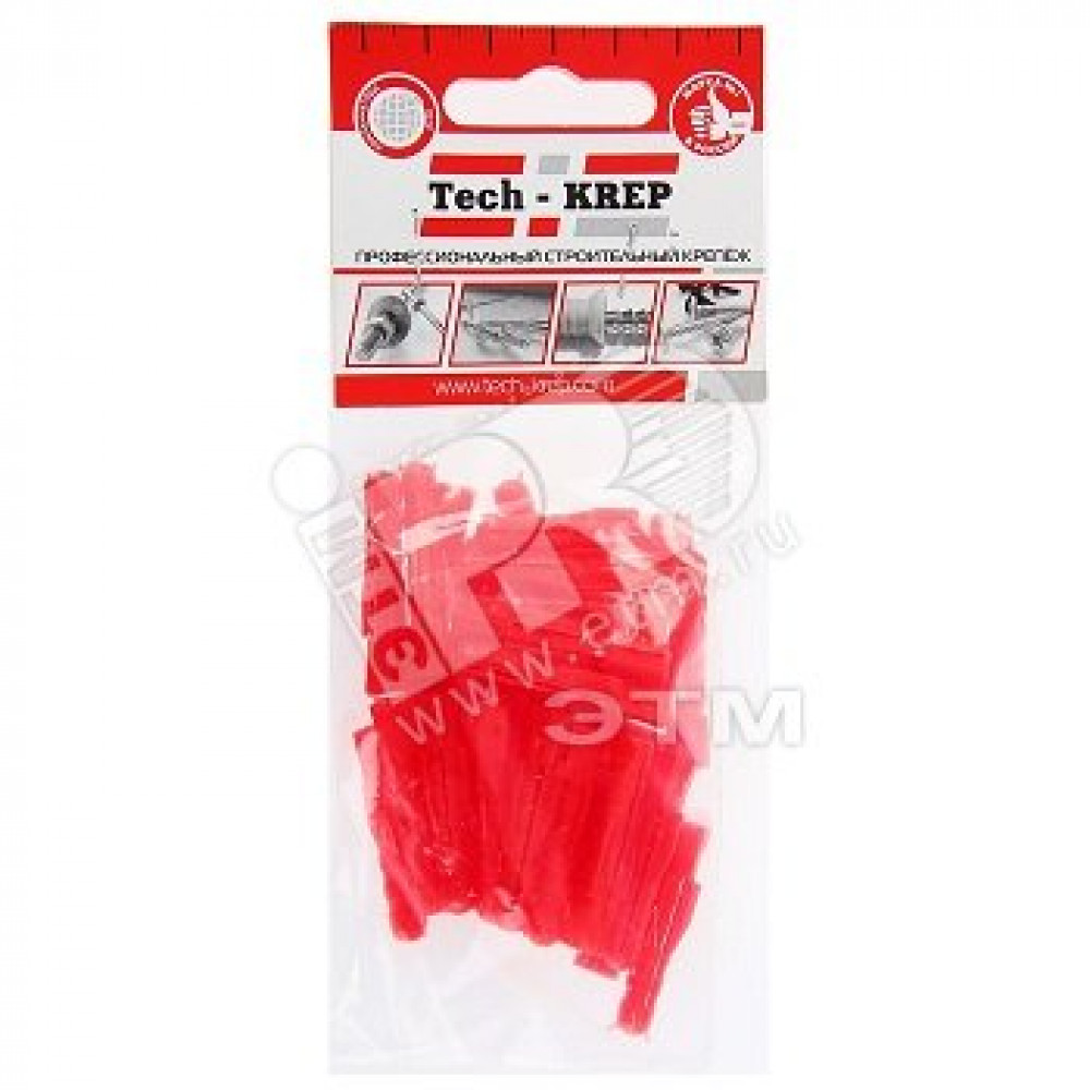 Изображение товара Дюбель распорный 6х35 трехсегментный тип Т Tech-Krep 30 шт