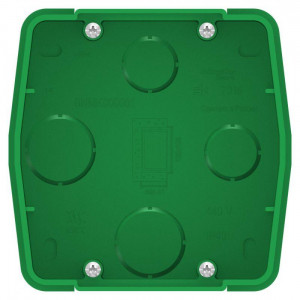 Коробка монтажная СП Blanca для силовых розеток зел. SE BLNMK000001