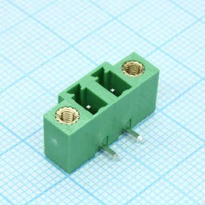 15EDGRM-5.08-02P-14-00A(H), Разъемный клеммный блок на плату, 2 контакта. Серия 15EDGRM-5.08