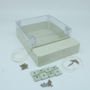 11-13T (F-10T), Водонепроницаемый пластиковый корпус с прозрачной крышкой