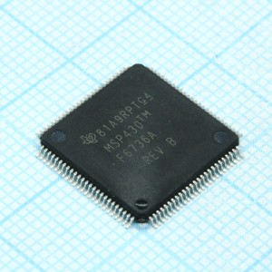 MSP430F6736AIPZR, Микроконтроллер TI 16-бит 128КБайт Флэш-память 100LQFP
