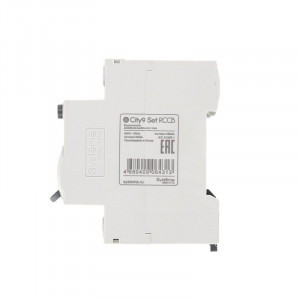 Выключатель дифференциального тока (УЗО) 4п 40А 30мА тип A City9 Set 400В SE C9R68440