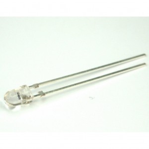 BPW85B, Фототранзистор 3мм/450-1080нм/прозрачный/25°