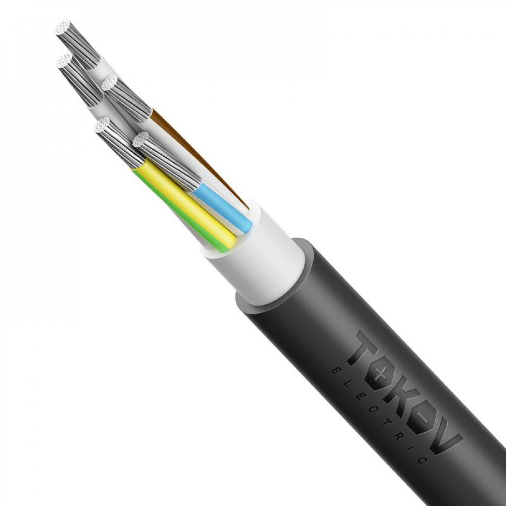 Изображение товара Кабель TOKOV ELECTRIC АВВГнг(А)-LS 5х35 МК 0.66кВ для электромонтажа