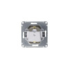 Розетка 1-м СП AtlasDesign 16А IP20 с заземл. защ. шторки механизм алюм. SE ATN000345