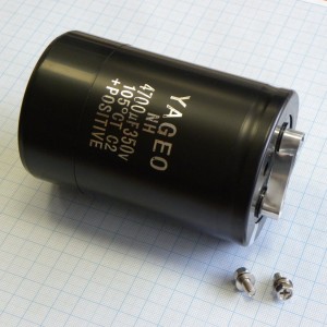 NH350M4700320-76115, Алюминиевый электролитический конденсатор 350В 4700мкФ 76*115 105°C