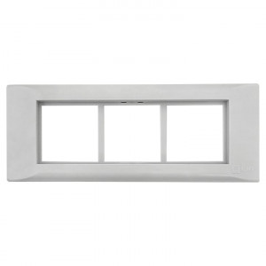 Рамка+суппорт 6 модулей (3 поста) для парапетного кабельного канала EKF C-Line