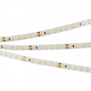 Лента RT 2-5000 24V White6000 2x (5060, 300 LED, LUX) 008829, Гибкая лента LUX, светодиоды smd 5060, 60шт/м (300шт на 5м), белая плата 10мм, скотч 3М. Цвет БЕЛЫЙ 5800-6500K. Питание 24V, мощность 14.4 Вт/м (72 Вт на 5м), угол 120°, цветопередача CRI>85. Размеры 5000х10x2.2мм. Мин.отрезок 100мм, 6 светодиодов. Цена з