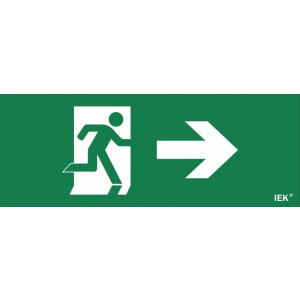 Этикетка самокл. 240х90мм "Фигура/стр. вправо" LPC10-1-24-09-FNAPR