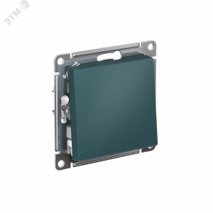 Выключатель 1-кл. СП AtlasDesign 10А IP20 (сх. 1) 10AX с самовозвратом механизм изумруд SE ATN000815