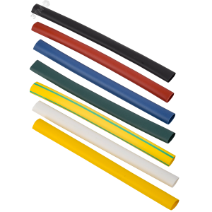 Набор трубок термоусадочных нг-LS 6/3 100мм 7 цветов по 3шт UDR10-006-003-021-S