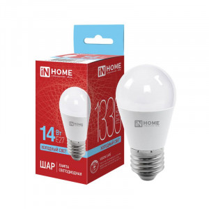 Лампа светодиодная LED-ШАР-VC 14Вт 230В E27 6500К 1330лм 4690612047836