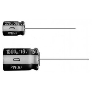 UPW1H820MPD, Оксидно-электролитические алюминиевые конденсаторы - С радиальными выводами 50volts 82uF 105c 8x11.5 3.5LS