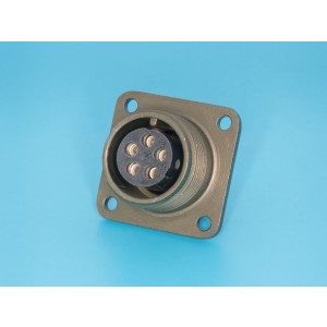 MS3102E-14S-5S, Разъём серии MS  5 контактов, гнездо на блок