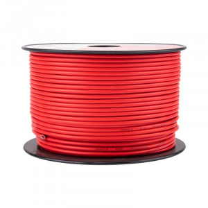 Провод ПГВА 1х2,50мм2, красный, бухта 100м
