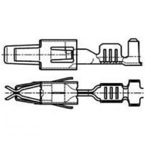 964273-2 (Loose Piece), Автомобильные разъемы CONT RCPT 1.00-2.50 Loose Piece