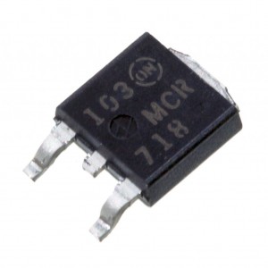 MCR718T4G, Тиристор 600В 4А 75мкА (Логический уровень)