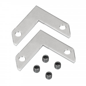 Соединитель профиля MAG-STRETCH-ORIENT-2620-90 Set 044206, Угловой соединитель профиля MAG-STRETCH-ORIENT-2620 (в вертикальной плоскости), профиля SL-LINE-2011M (в горизонтальной плоскости). В комплекте 2 соединителя, винты. Цена за комплект.