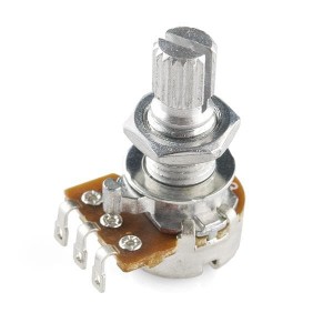 COM-09939, Принадлежности SparkFun Rotary Potentiometer - 10k Ohm, Linear