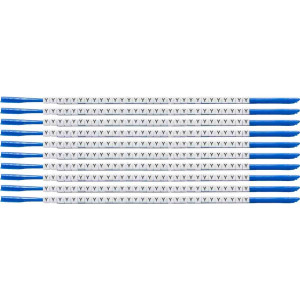 brd133034, SCN-07-Y клипсы белые, 300шт/упак, для провода 1,9-2,4мм диаметра, легенда Y