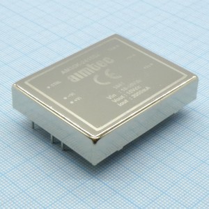 AM30K-2415SZ, DC/DC, 30Вт, вход 18…36В, выход 15В/2А, изоляция 1500В DC, КПД 91%, максимальная емкостная нагрузка не более 1000мкФ, вход On/Off, 2x1.6", 50.8x40.6x10.2мм, -40…85°C, металл