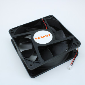 RX 12038HS 24 VDC, Вентилятор 24В 120х120x38 2500 об/мин, 160.5м3/час, 40дБ, подшипник скольжения, тип вывода - провод