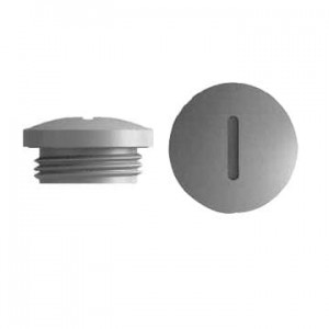 HPP13 SL080, Арматура для кабелепроводов и принадлежности PG13 HOLE PLUG SLATE SOLD PER PCS