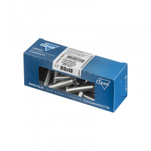 Болт с шестигранной головкой М8х40 DIN 933 оцинк. (уп.25шт) Tech-Krep/Zitar 105210