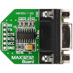 MIKROE-602, Interface Development Tools MAX3232 (MAX3232) ADAPTER BOARD