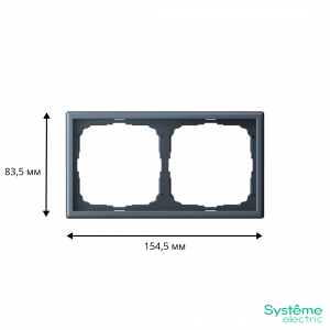 Рамка 2-м ArtGallery универс. грифель SE GAL000702