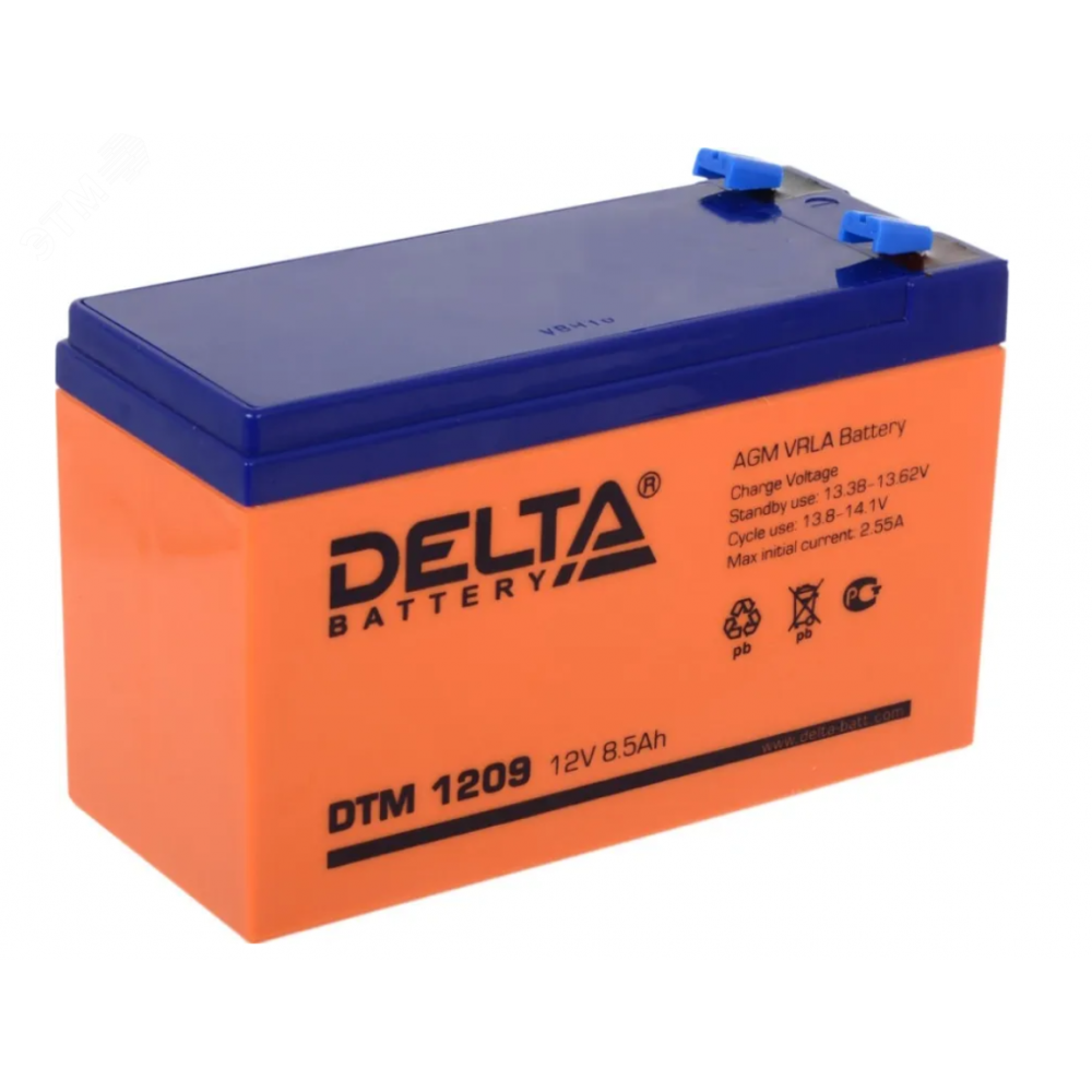 Изображение товара Аккумулятор DTM 12В 9Ач - надежный источник энергии от DELTA
