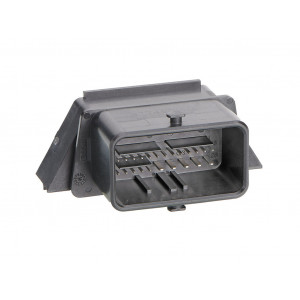 477450100, Разъем штыревой двухрядный угловой на плату