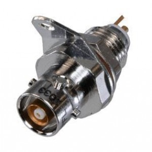 BJ-157FL, РЧ соединители / Коаксиальные соединители Triaxial Solder Pot Blkhd Mnt 4-Lug Rcpt