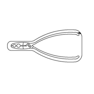 1055449-1, Щипцы и пинцеты RETAINING RING PLIER