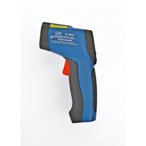 DT-8835 Пирометр, Диапазон измеряемых температур -50°...+1050°С ±1.5%, оптическое разрешение 30:1, лазерный указатель