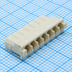 50375073, Корпус разъема RCP 7 контактов шаг 2.5мм монтаж на кабедь серия SPOX™ пакет